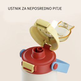 termo flaška trekker 1l aero blue